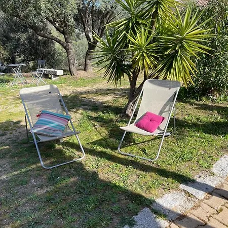 F2 Avec Belle Terrasse Et Jardin Avec Bbq Apartmán